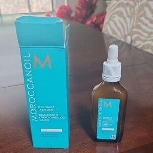 Moroccanoil Oily Scalp Treatment - Teal and Brown